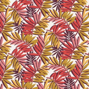 tissu coton enduit sao paulo piment