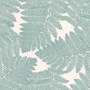 tissu coton ameublement wood vert