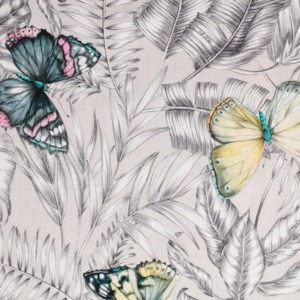 tissu coton ameublement bohemian galet