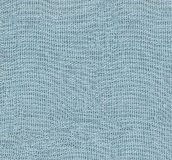 tissu lin lavé bleu gris