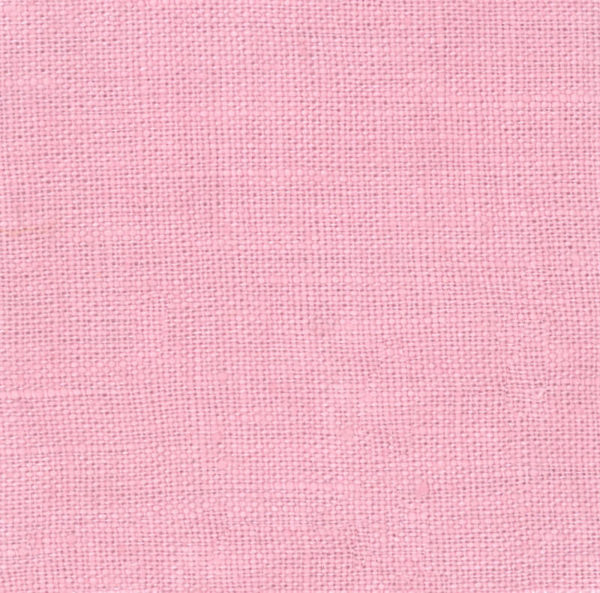 tissu lin lavé rose nectar