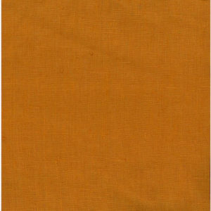 tissu lin lavé orange marmelade