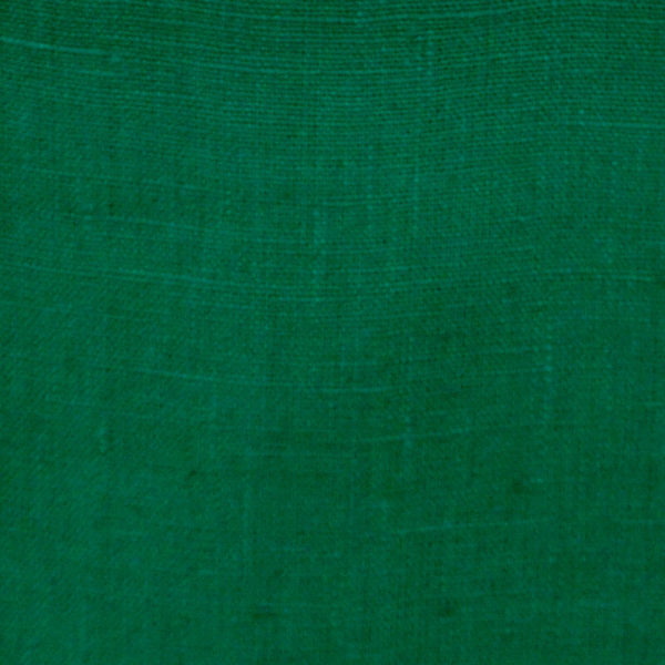 tissu lin lavé vert bouteille
