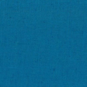 tissu lin lavé bleu canard