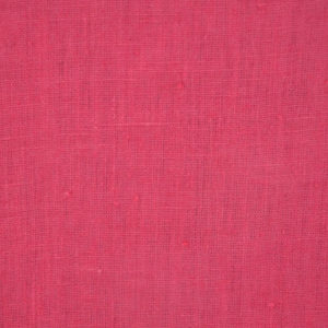 tissu lin lavé framboise